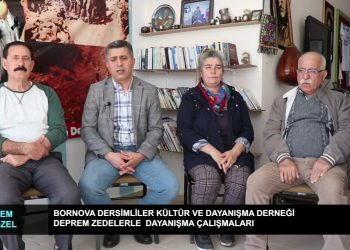 Bornova Dersimliler Kültür ve Dayanışma Derneği Deprem Zedelere Dayanışma Çalışmalarına devam ediyor