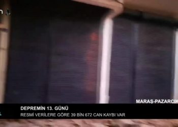 Deprem Bölgesi Maraş Pazarcıktan görüntüler