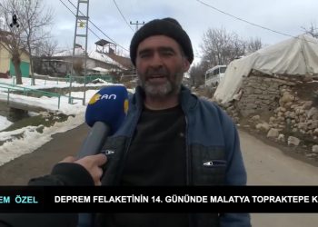 Deprem Felaketinin 14. Gününde Yardım ve Daynışma MALATYA – TOPRAKTEPE KÖYÜ