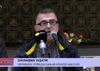 Depremde Yitirilen Canlar Köln’de Anılıyor – Can Aktüel
