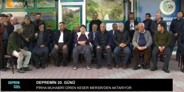 Diren Keser’insunduğu Deprem Özel programı Can Tv’de