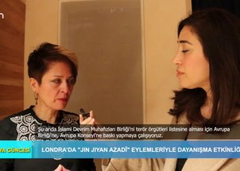 Londra’da ‘jın jiyan azadi’ Eylemleriyle Dayanışma Etkinliği, Elif Tabak ile Britanya Güncesi Can Tv’de.