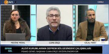 Medine Meral’in Sunumuyla Deprem Özel Konukları: – Celal Fırat / ADFE Genel Başkanı – Cuma Erçe / PSAKD Genel Başkanı