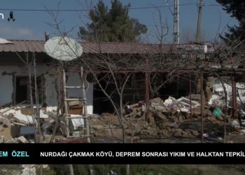 Nurdağı Çakmak Köyü, Deprem Sonrası Yıkım ve Halktan Tepkiler