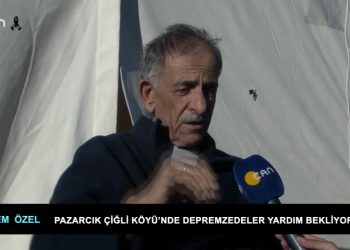 Pazarcık Çiğli Köyü’nde Depremzedeler Yardım Bekliyor