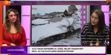 10 ili yıkan depremin 24. günü… Nergiz Güzel ve HDP istanbul il eş başkanı İlknur Birol Kadın Kürsüsü’nde değerlendiriyor