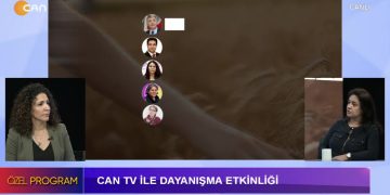 2 Nisan’da Köln’de yapılacak Can Tv ile dayanışma etkinliğine tüm canları bekliyoruz… Hülya Şimşek’in sunduğu Özel Program’da, etkinliğin çalışmalarını yürüten canlar canlı yayında…
