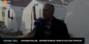 Adıyaman Bulam’da deprem sonrası yıkım ve yardımlar için halktan tepkiler – Rohat Emekçi / Murat Demir