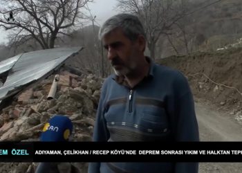 Adıyaman Çelikhan Recep köyünde deprem sonrası yaşam ve halkın tepkileri…..