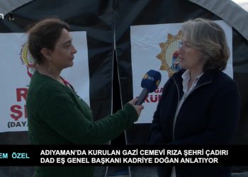 Adıyaman’da Kurulan Gazi Cemevi Rıza Şehri Çadırı. Nergiz Güzel ile Deprem Özel.