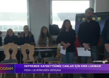 Almanya /FEDA/ Leverkusen Dergahında Depremde Yitirdiğimiz Canlar İçin Kırk Lokması