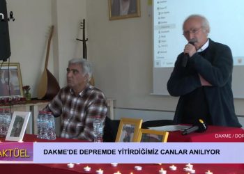 DAKME / Depremde Yitirdiğimiz Canlar Anılıyor – DORTMUND #canli #deprem #turkeyearthquake