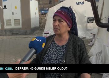 Deprem: 40 Günde Neler Oldu.