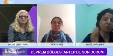 Deprem bölgesi Antep ve Adıyaman’da son durum … Serpil Dağdemir, Melek Ruşen ve Hülya Ateş, Sakine Esen yılmaz ile Söz Kadının’da
