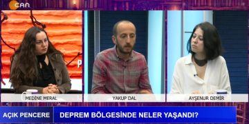 Deprem Bölgesinde Neler Yaşandı. Medine Meral İle Açık Pencere. Konuklar: Yakup Dal, Ayşenur Demir.