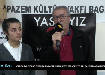 Deprem Bölgesine Giden Paris Pazarcık Halk Evi Dernek Üyeleri Çalışmalarını Aktarıyor..