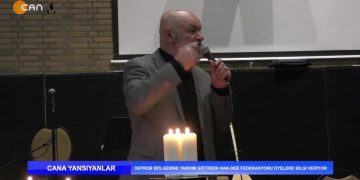 Deprem Bölgesine Yardım Götüren HAK-DER Federasyonu Üyelere Bilgi Veriyor.