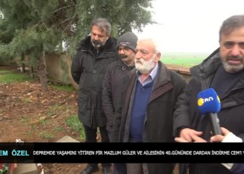 Depremde yaşamını yitiren pir Mazlum Güler ve ailesinin kırkı ve dardan indirme cemi yapıldı…