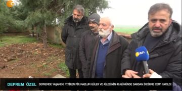 Depremde yaşamını yitiren pir Mazlum Güler ve ailesinin kırkı ve dardan indirme cemi yapıldı…