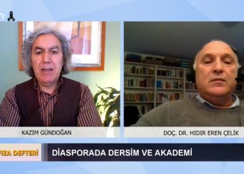 Diasporada Dersim ve Akademi, Kazım Gündoğan ile Hafıza Defteri. Konuk: – Doç.Dr. Hıdır Eren Çelik