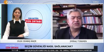 Dilek Odabaş Bakır ile Gün Ortası’nın 31 Mart Cuma günü konukları: HDP Seçim İşleri Komisyonundan Sorumlu Eş Genel Başkan Yardımcısı Emir Ali Türkmen. ABF Genel Başkan Yardımcısı İbrahim Karakaya.