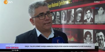 Dilek Odabaş Bakır’ın hazırlayıp sunduğu Can Aktüel Gün Ortası programının 27 Mart Pazartesi günü konuğu: KESK Eş Genel Başkanı Mehmet Bozgeyik, EMEP Genel Başkanı Ercüment Akdeniz.