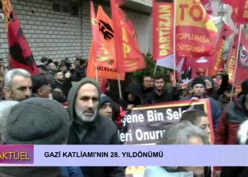 Gazi Katliamı’nın 28. Yıldönümü / İstanbul #canlı