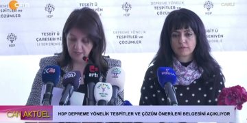 HDP Eş Genel Başkanı Pervin Buldan Deprem ile İlgili Açıklama Yapıyor.