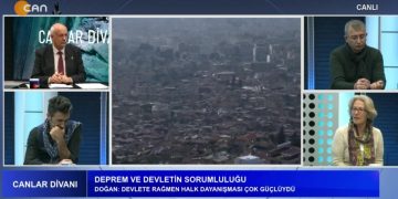 İbrahim Karakaya’nın Sunduğu Canlar Divanı Programına Deprem Bölgesinde Alevilerin Çalışmalarını ve Yeniden İnşa Sürecini Konuşmak Üzere Bülent Felekoğlu, Kadriye Doğan, ve Hıdır Karadaş Konuk Oluyor..