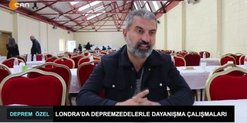 Londra’da Depremzedelerle Dayanışma Çalışmaları..