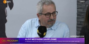 16 Nisan Stuttgar’ta yapılacak Can Tv ile dayanışma gecesine dostlar ve çalışanlardan çağrı…