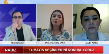 Abidin Çetin’in sunduğu Nabız programının bu haftaki konukları: Dilek Odabaş Bakır ve Yeşil Sol Parti Milletvekili adayı Şevin Alaca