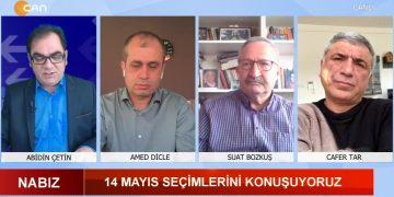 Abidin Çetin’İn sunduğu Nabız programının bugünkü konukları Amed Dicle , Suat Bozkuş ve Cafer Tar