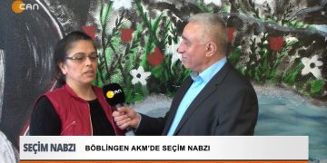 Boblingen AKM’de Seçim Nabzı.