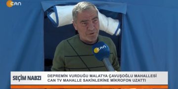 Can TV Seçim Nabzı’nda, Depremin vurduğu Malatya Çavuşoğlu mahallesinde, mahalle sakinlerine mikrofon uzattı.
