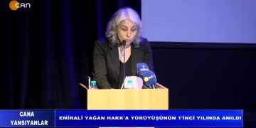 Cana Yansıyanlar… Emirali Yağan Hakka yürüyüşünün 1. yılında anıldı..