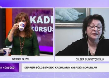 Deprem bölgesindeki kadınların yaşadığı sorunlar… Depremin ardından yaşananlar…KCDP kapatma davası.. Nergiz Güzel ve KCDP sözcüsü Dilber Sünnetçioğlu Kadın Kürsüsünde değerlendiriyor.