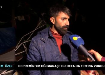 Deprem Özel – Deprem’in yıktığı Maraş’ı bu defa da fırtına vurdu