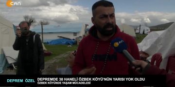 Depremde 38 haneli Özbek köyünün yarısı yok oldu… Özbek köyünde yaşam mücadelesi