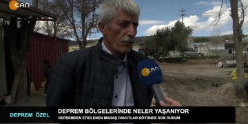 Depremden Etkilenen Maraş davutlar Köyünde Son Durum.