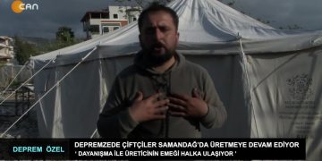 Depremzede Çiftçiler Samandağ’da Üretmeye Devam Ediyor