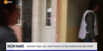 Dersim Yeşil Sol Parti Adayı Ayten Kordu’nun Bir Günü.