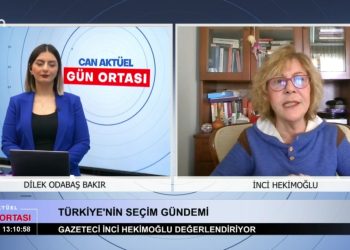 Dilek Odabaş Bakır ile Gün Ortası’nın 21 Nisan Cuma günü konukları: Gazeteci İnci Hekimoğlu, Yeşil Sol Parti İstanbul 1. Bölge Milletvekili Adayı Turgut Öker.