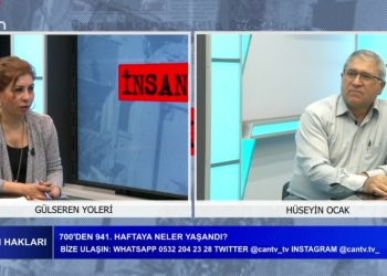 Gülseren Yoleri’nin sunduğu İnsan Hakları programına Cumartesi Annelerini ve Adalet nöbetlerini konuşmak üzere kayıp yakını Hüseyin Ocak konuk oluyor