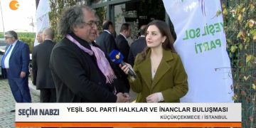 *İstanbul’da Yeşil Sol Parti halklar ve inançlar buluşması.