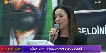 Köln – CAN TV ile dayanışma gecesi – CANLI yayın