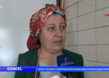 Ovacıklı Yuttaşlar: Seçimlerden Sona Ülkede Barış Ve Huzurun Olmasını İstiyoruz.