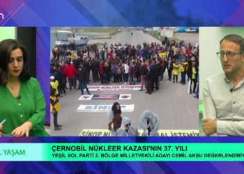 Özge Erdoğan Yeşilırmak’ın hazırlayıp sunduğu Yeşil Yaşam programının bu haftaki konuğu. Çernobil Nükleer Kazasının 37. yılını ve 14 Mayıs seçimlerini konuşmak üzere Yeşil Sol Parti Milletvekili adayı Cemil Aksu
