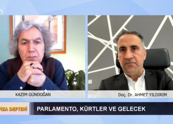 Parlamento, Kürtler ve Gelecek… Kazım Gündoğan’ın hazırlayıp sunduğu Hafıza Defterinin bu haftaki konuğu Doç. Dr. Ahmet Yıldırım.