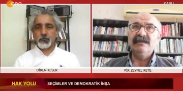 Seçim ve Demokratik İnşa.. Diren Keser ile Hak Yolu Can Tv’de Konuk: Pir Zeynel Kete
